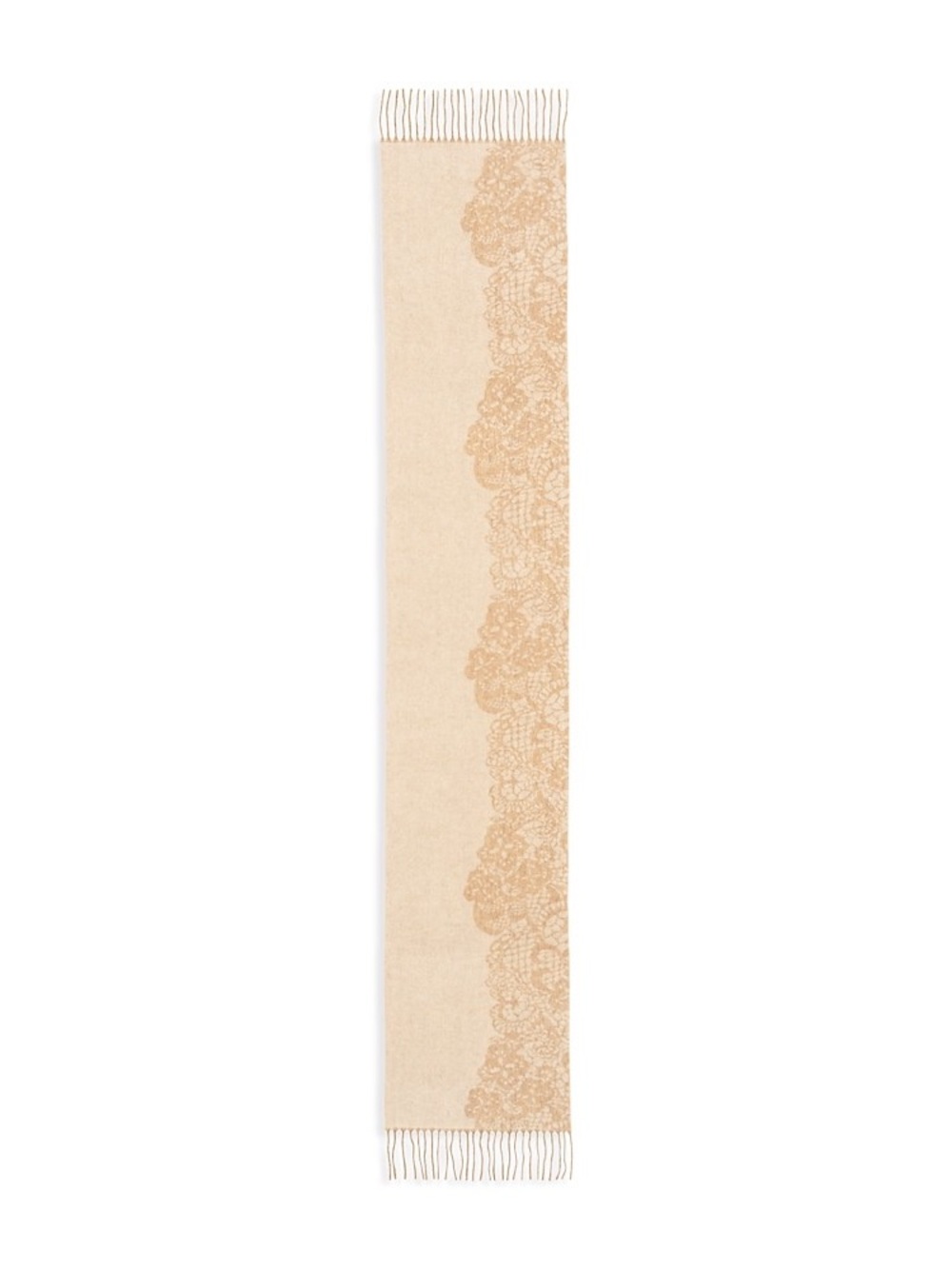 C by Bloomingdale's Cashmere Lace Print Scarf - Exclusive